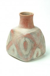 PREHISTORIC POTTERY WATER BOTT