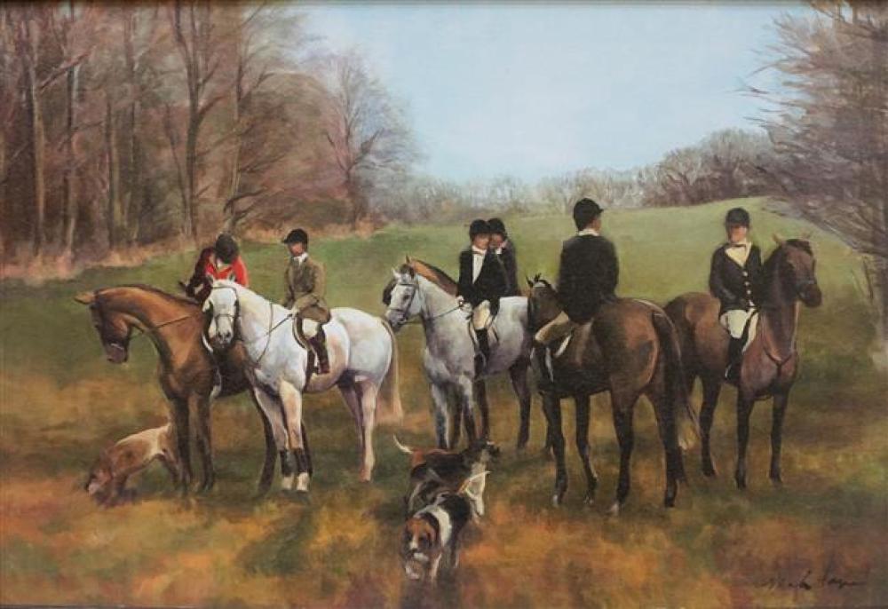 PREPARING FOR THE FOX HUNT,