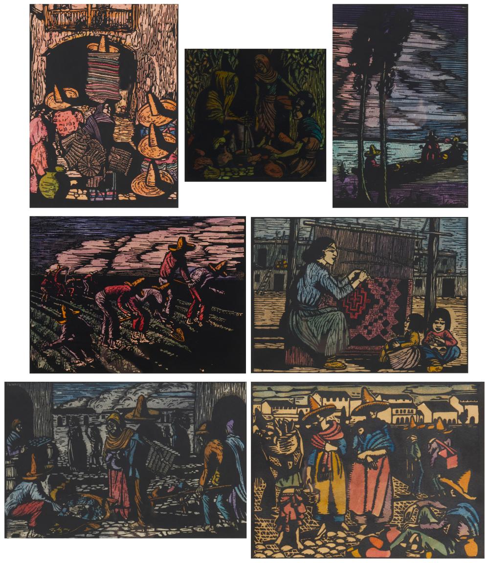 PRESCOTT CHAPLIN (1897-1968), SEVEN