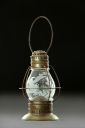 PRESENTATION LANTERN.  Kelly a