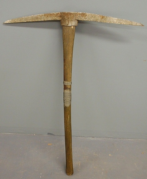 Presentation pickaxe "Hon. George