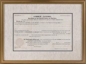 PRESIDENT ANDREW JACKSON SIGNE