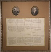 PRESIDENT BUCHANAN SIGNED WHAL