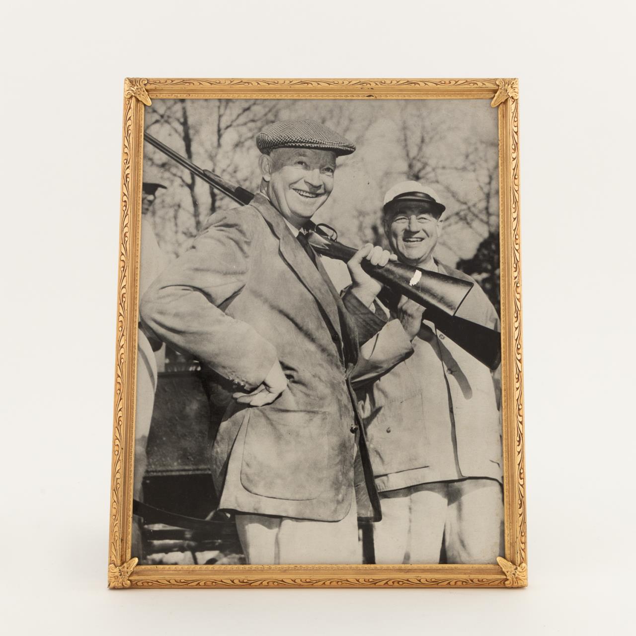 PRESIDENT EISENHOWER HUNTING IN