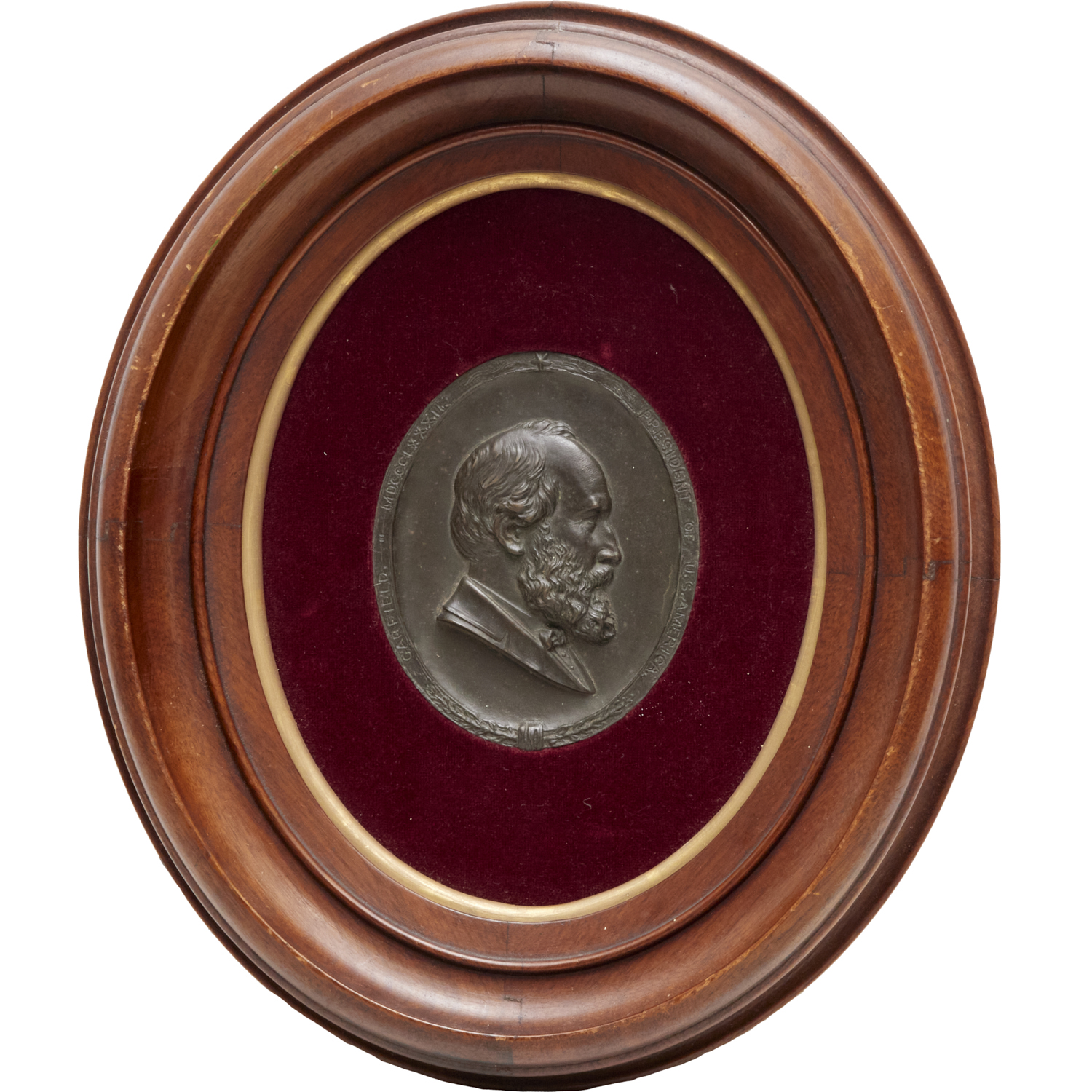 PRESIDENT GARFIELD, BRONZE MEMORIAL