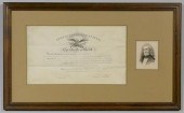 PRESIDENT JAMES K. POLK SIGNED