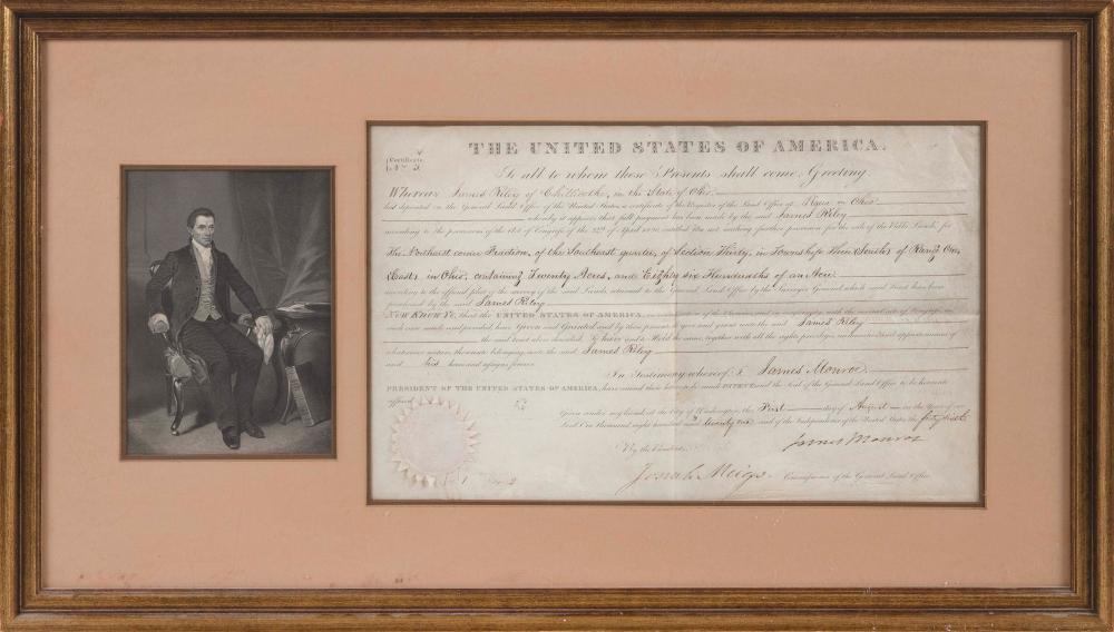PRESIDENT JAMES MONROE