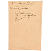 PRESIDENT MADISON DINNER INVIT