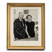 PRESIDENT & MRS. EISENHOWER SI