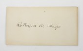 PRESIDENT RUTHERFORD B. HAYES