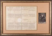 PRESIDENT VAN BUREN SIGNED WHA