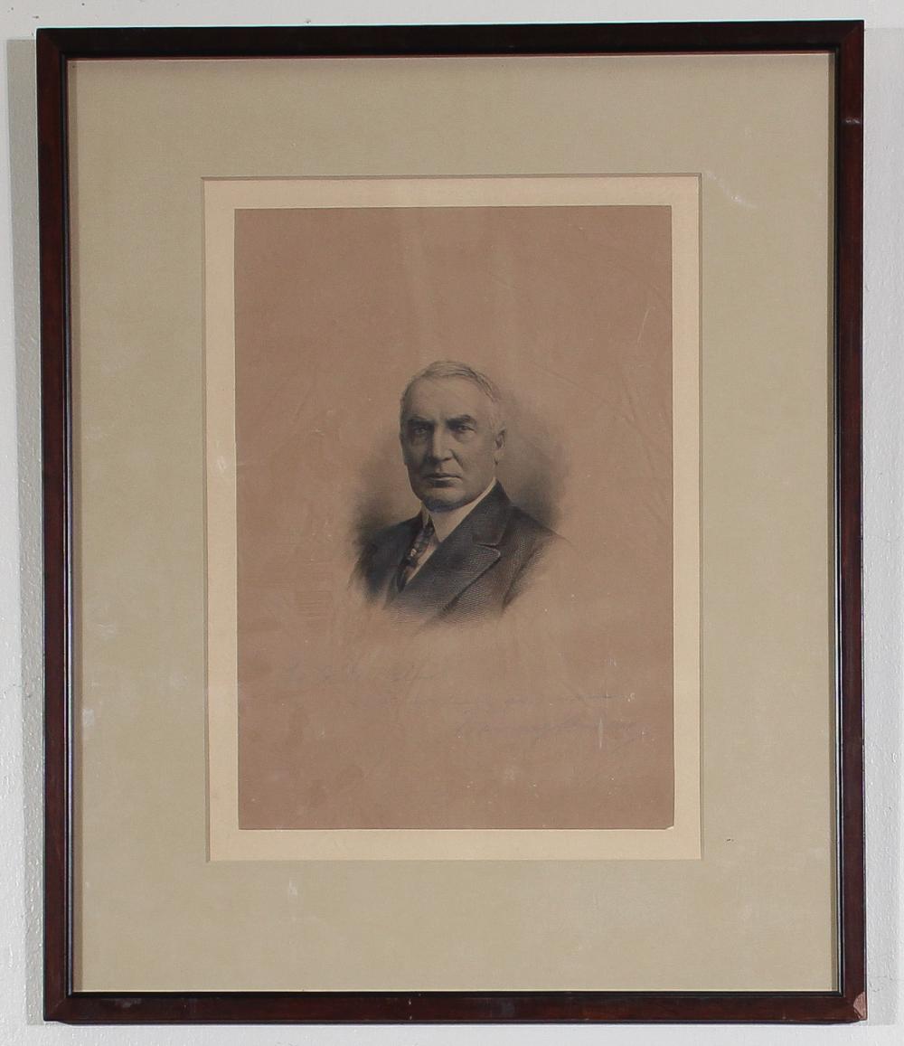 PRESIDENT WARREN G. HARDING