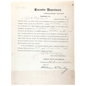 PRESIDENT WILLIAM MCKINLEY SIG