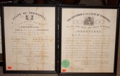 [Presidential Autograph] Two p