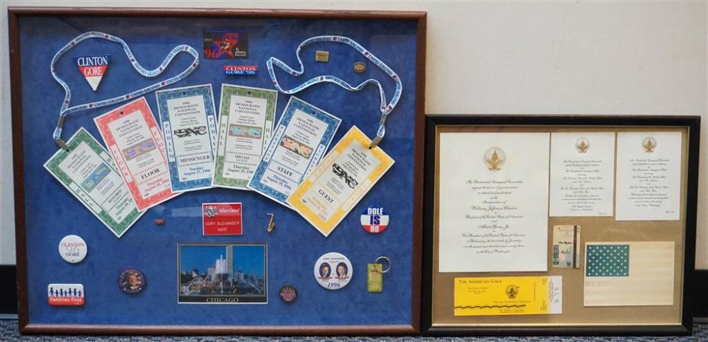 PRESIDENTIAL MEMORABILIA, TWO