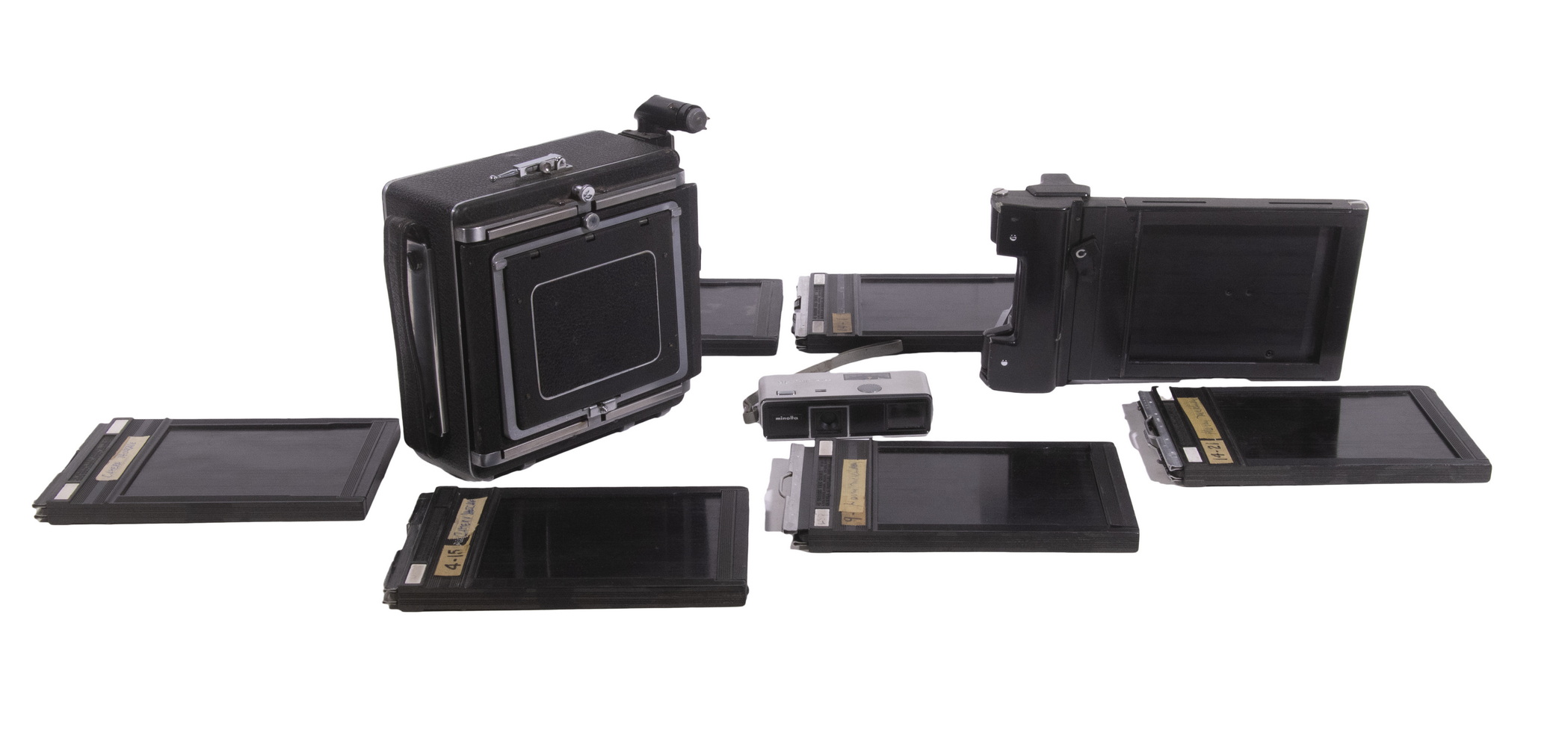 PRESS CAMERA & MINIATURE SPY CAMERA