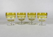 PRESSED GLASS CUT-TO-CLEAR (YE