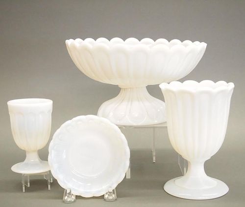 PRESSED GLASS TABLE ARTICLES,