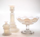 PRESSED OPALESCENT TABLE ARTIC