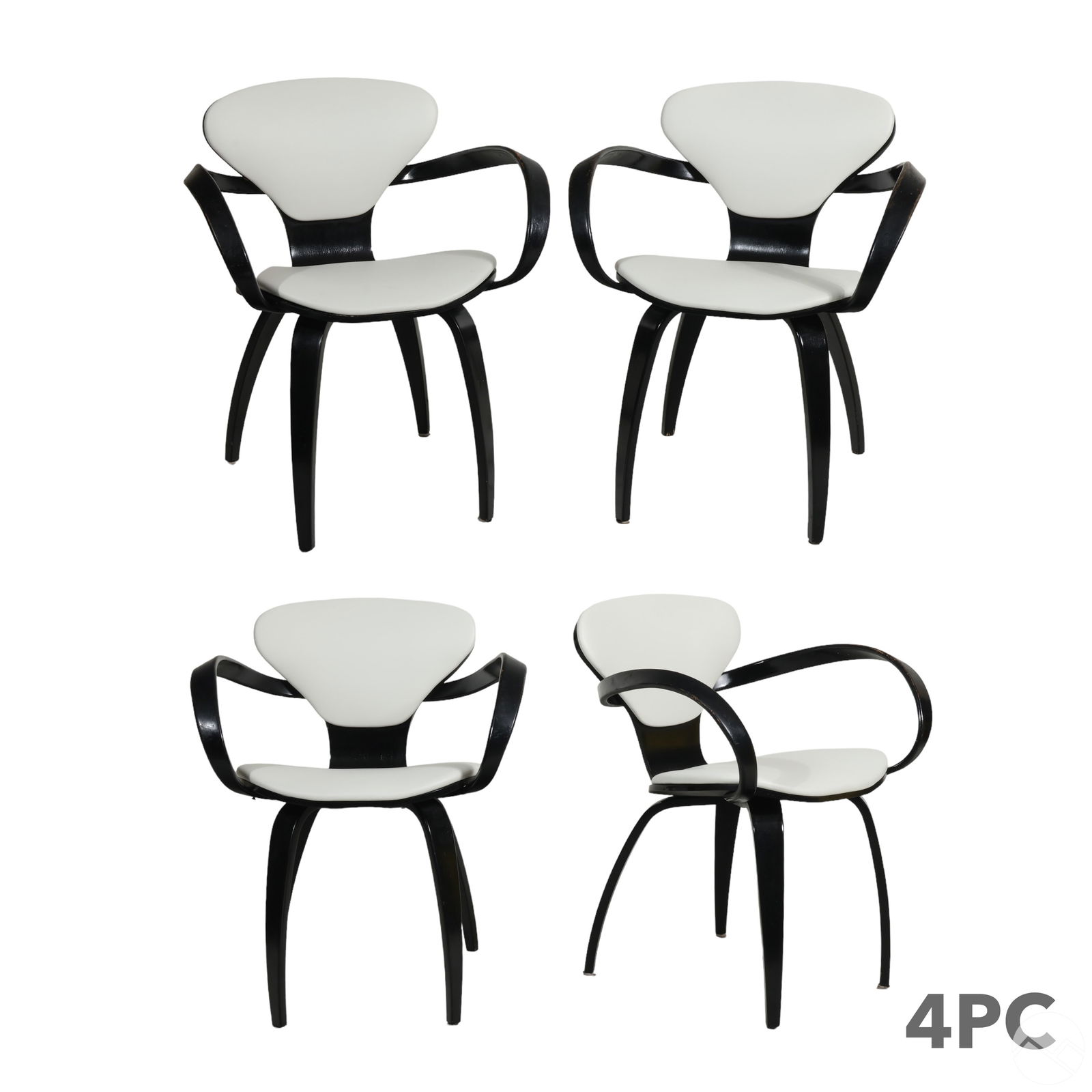 PRETZEL ARMCHAIRS MANNER OF
