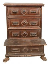 PRIE DEAU WALNUT (PRAYER DESK)