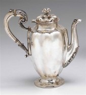 Prieto Mexican silver coffeepo
