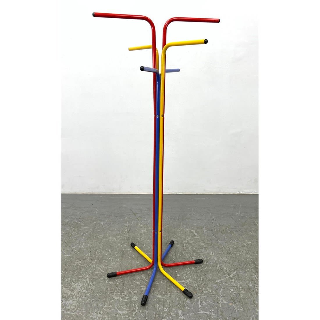 Primary Color Enameled Metal Coat