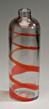 Primavera art glass vase, cyli
