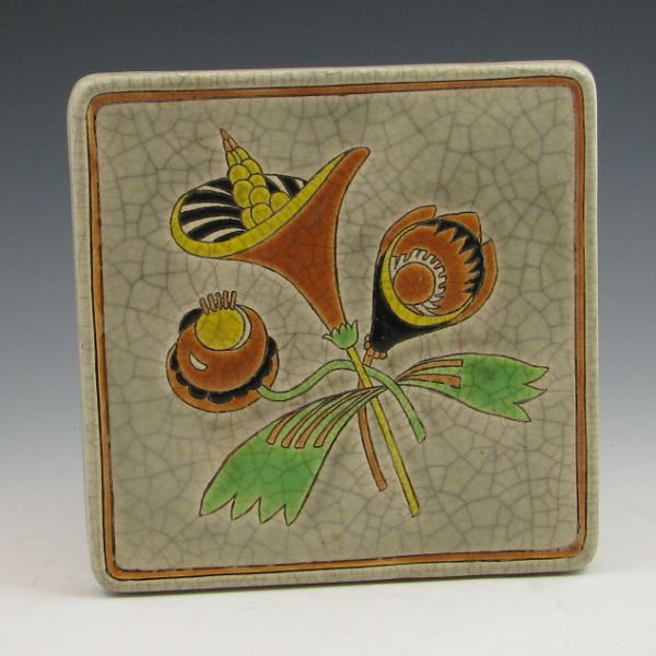 Primavera Longwy trivet with Art