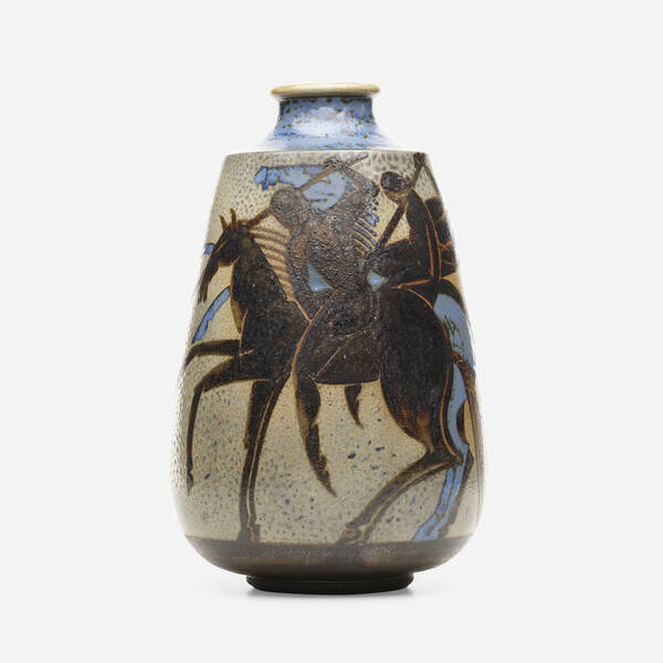 Primavera. Vase. c. 1935, glazed