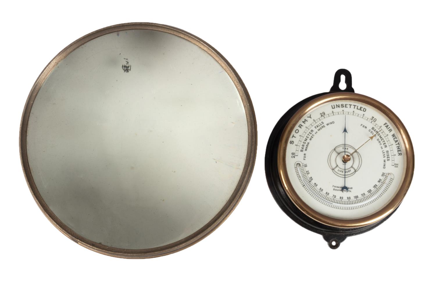 PRIMAVERSI BAROMETER AND BRASS