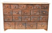 PRIMITIVE 20 DRAWER SPICE CABI