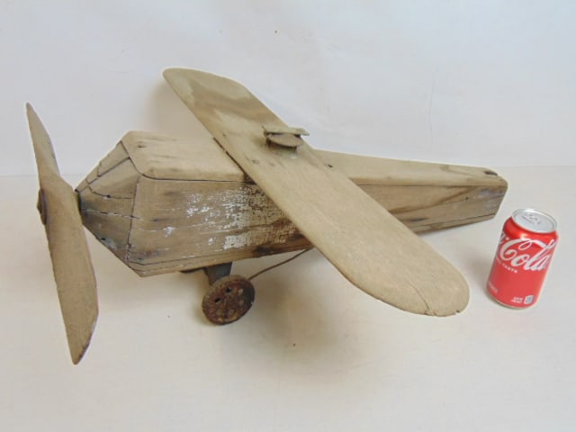 PRIMITIVE AIRPLANE WEATHERVANE OR