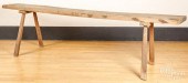 PRIMITIVE BUTCHER BENCH, 19TH