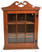 PRIMITIVE CABINET HAVING BROKE