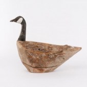 PRIMITIVE CANADA GOOSE DECOY,