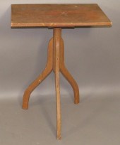 PRIMITIVE CANDLESTANDca. 1870;