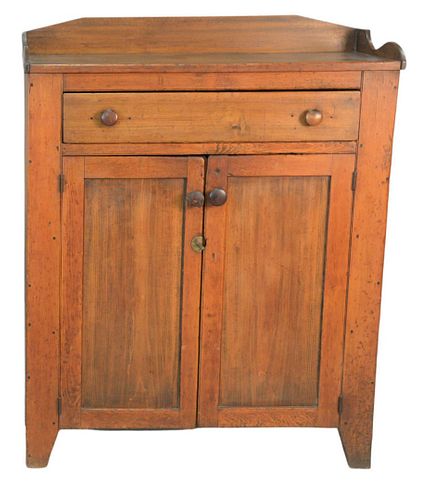 PRIMITIVE CUPBOARD HAVING ONE