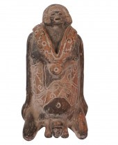 PRIMITIVE EARTHENWARE FIGUREPr