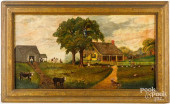PRIMITIVE FARM SCENE<br>Primit