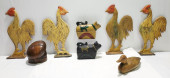 PRIMITIVE FOLK ART WOOD CARVIN