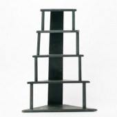 PRIMITIVE HANGING CORNER SHELF