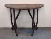 PRIMITIVE ITALIAN CARVED WALNU