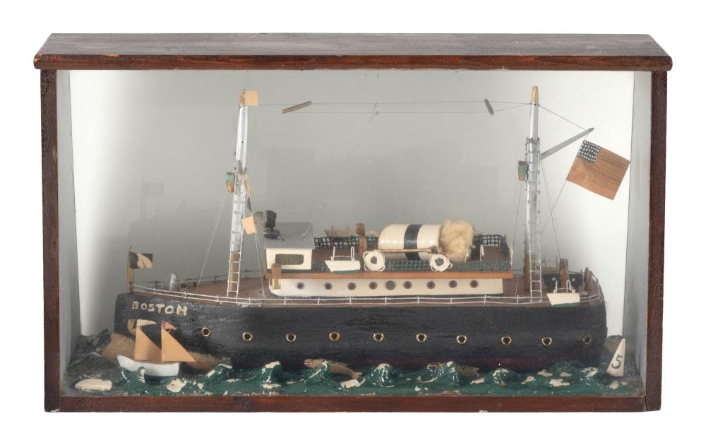 PRIMITIVE MARITIME SHADOW BOX MODEL
