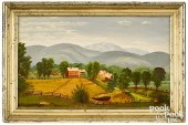 PRIMITIVE OIL ON BOARD OF A NE