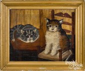 PRIMITIVE OIL ON CANVAS INTERI