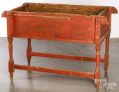PRIMITIVE PAINTED DOUGHBOX, EA