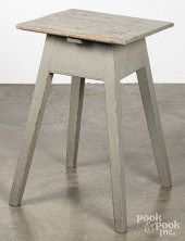 PRIMITIVE PAINTED PINE SPLAY L