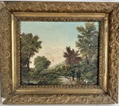PRIMITIVE PAINTING OF PHEASANT