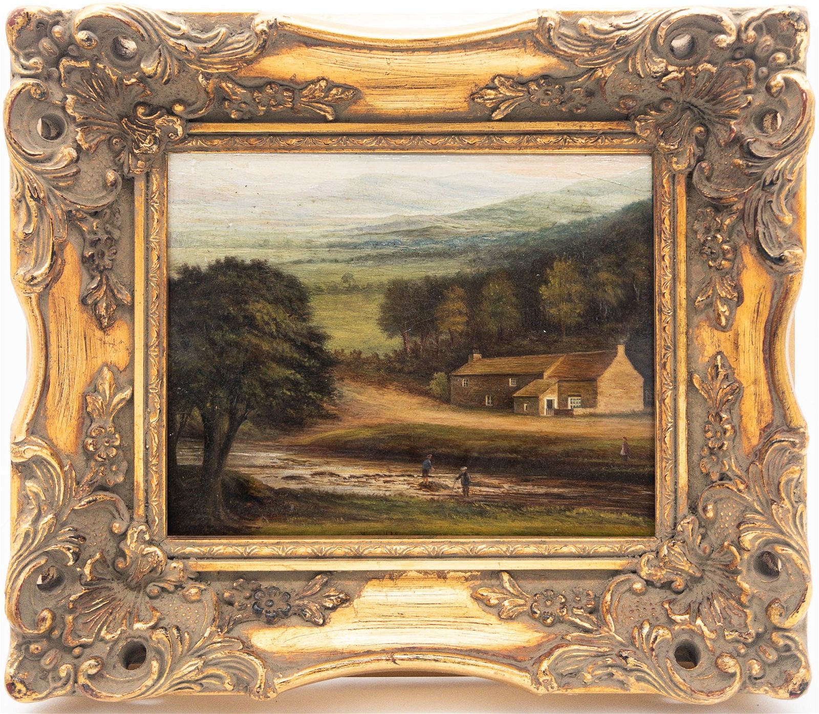 PRIMITIVE, PASTORAL LANDSCAPE